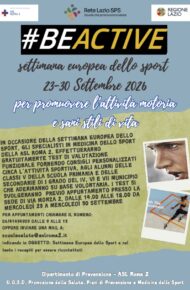 Locandina Settimana Dello Sport Settembre 2026 Via Monza